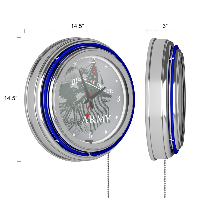Metal Wall Clock