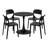 Outdoor Round Dining Set-1226697918