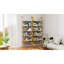 Table basse à plateau relevable industriel avec compartiment de rangement dissimulé, cadre, table de cocktail à plateau relevable avec espace de rangement pour le salon, noir / doré