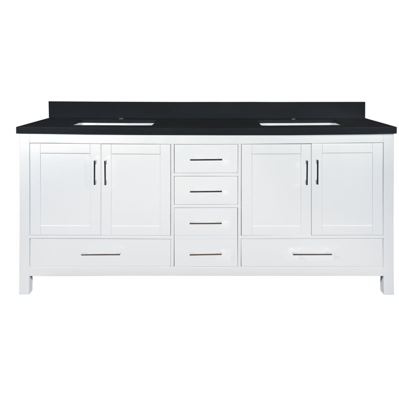 Ensemble de meuble-lavabo double 73 po Gordan