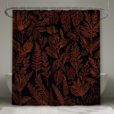 Rideaux de douche Botanical Illustration