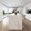 Îlot de cuisine 72 po avec rangement, armoire de cuisine avec coin salon et grand plan de travail, structure en bois stable, style moderne, facile à assembler, plateau de table en bois-83844234-83844235