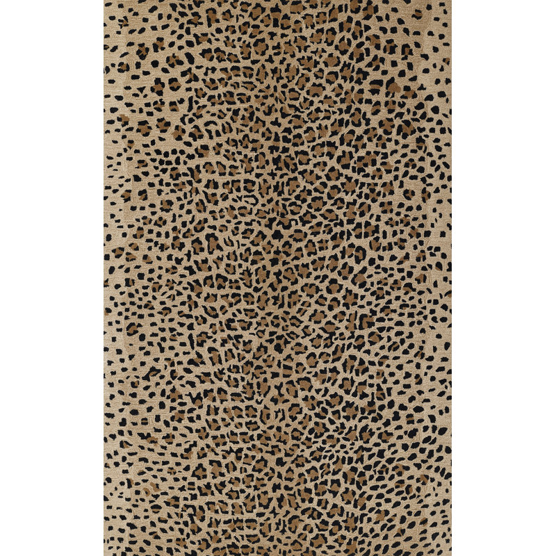 Hand-Tufted Wool Animal Print 9' x 12' Area Rug