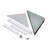 Palisade Vinyl Waterproof Corner Shower Bench-1273922604