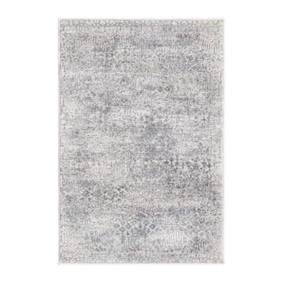 Tapis gris / blanc Kater