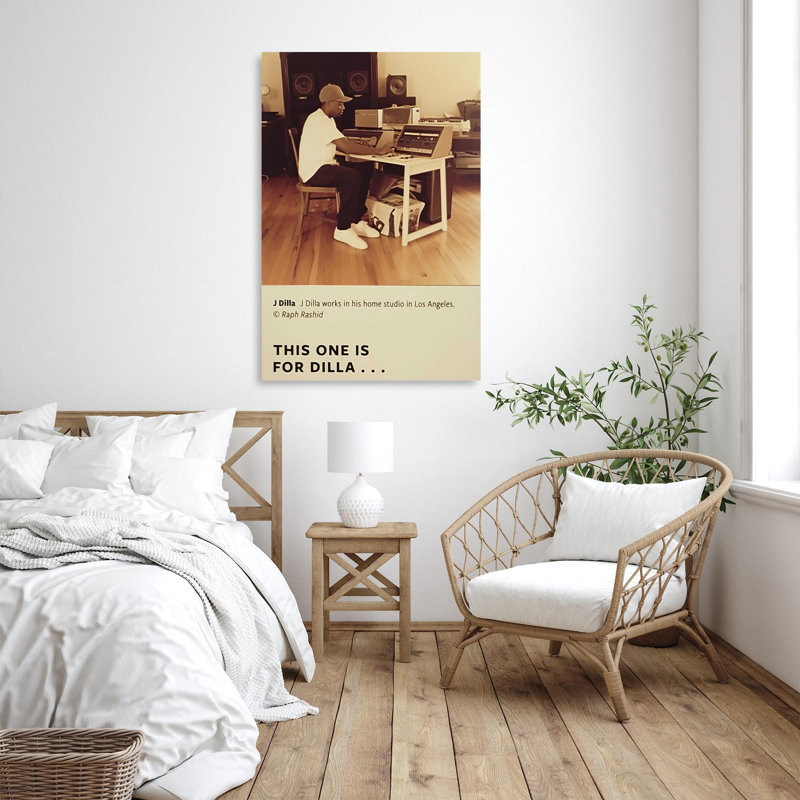 «Kristel This One Is For Dilla», impression sur toile, H 36 po x l 24 po x P 1,25 po