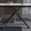 Table de salle à manger en pierre frittée rétractable 70,87 po-131284282