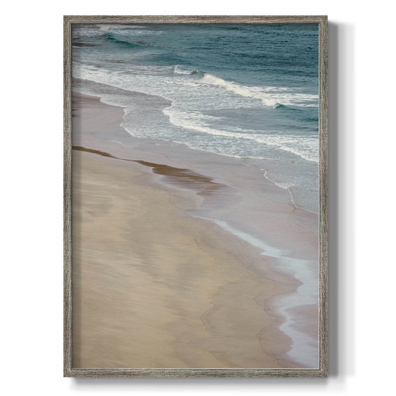 Impression encadrée «Low Tide Summer» - bois massif, H 30 po x l 24 po