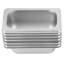 1/9 Size Stainless Steel Chafing Dish With Lids (Set Of 6)