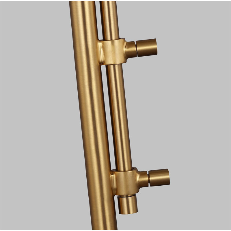 Franklin Buffet Table Lamp, Burnished Brass