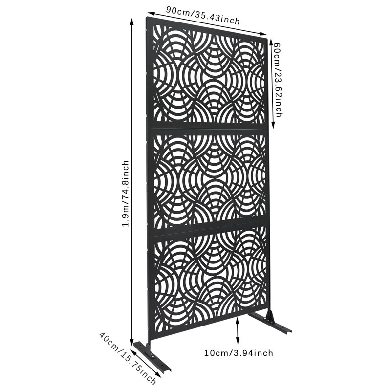 Decorative Panels Privacy Screen