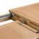 Arndt Fully Assembled Rectangular 120cm Solid Wood with Oak Veneer Extending Dining Table