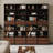 Set of 2 - 78.7'' H Bookcase Storage Standard Bookshelves With Footstool And Storage Drawers-302617772