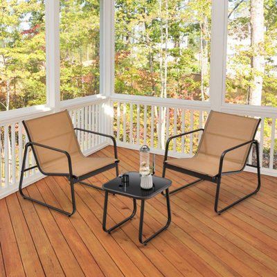 Aryela Metal 2 - Person Seating Group by Wade Logan