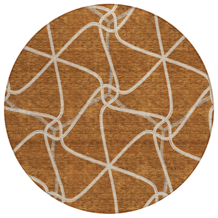 Aleg Area Rug with Non-Slip Backing