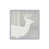 Encadrement ouvert, chrome poli