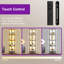 Lampe sur pied 67 "avec lumières DEL, télécommande tactile, température de couleur 3, haut gradable-390678159-385212740