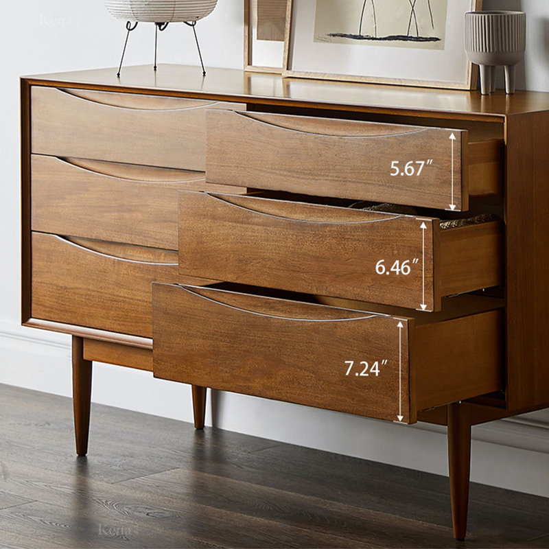 Commode d'appoint moderne simple et luxueuse, H 31,5 po x l 57,09 po x P 16,93 po