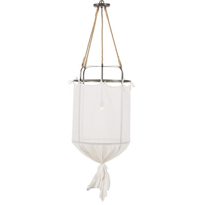 Nellcote 1 - Light Antiqued Black Single Pendant