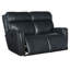 MS 58.5" Genuine Leather Square Arm Reclining Sofa-72298107