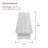 10'' Battery Powered Integrated LED Outdoor Table Lamp-55663579