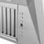36" 400 CFM Ducted Island Range Hood in Stainless Steel