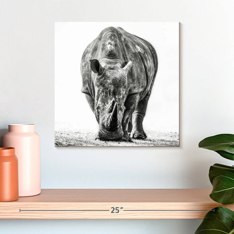Crowoc Rhinoceros, H 16 po x l 16 po