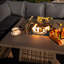 Aira 9 - Person Wicker Patio Dining Set with Square Table , Cushions Included