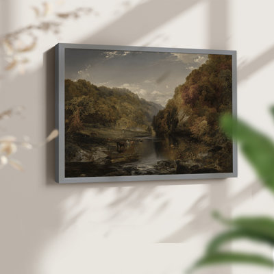 Paysages rétro-DLxxvii - reproduction encadrée