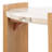 Kynisha Travertine Accent Table