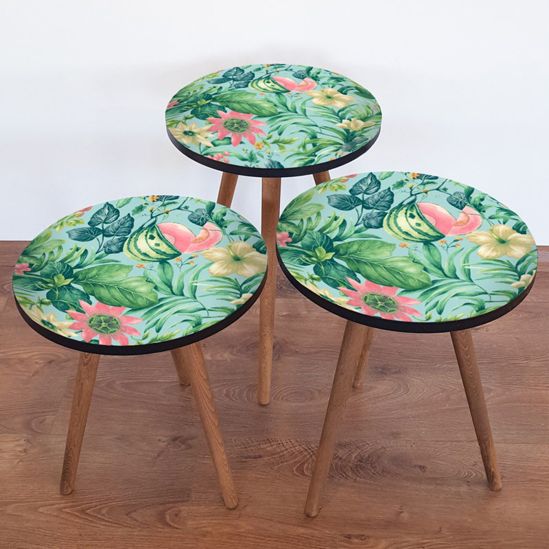 Tables gigognes 3 pieds Liz