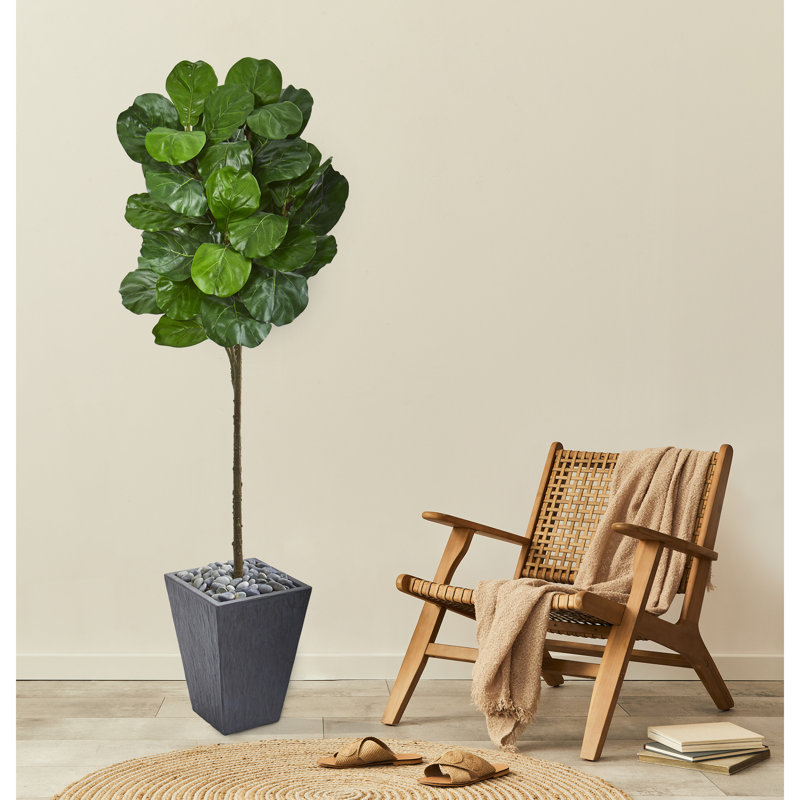 Arbre de figues artificiel en pots 56"