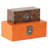 Wood and Faux LeatherJewelry Box with Lid-22507252