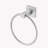2-Piece Bath Hardware Set Wall Mounted Bathroom Accessories Set With Towel Ring, Toilet Paper Holder In Brushed Nickel-121793962