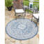Tapis intérieur / extérieur brun Anariya-86633255