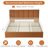 Juanetta Upholstered Platform Storage Bed with 4 Drawers-801241546-804073252