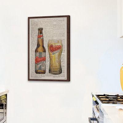 « carlsberg time », reproduction d’impression encadrée
