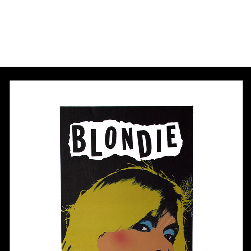 Classic Blondie - impression encadrée