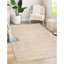 Tapis intérieur / extérieur en polypropylène beige / blanc Sadowski-1045130175