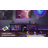 Jakameron TV Stand with LED Lights, Gaming Media Console with Glass Shelves-176100386
