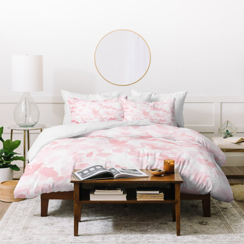 Ensemble de housse de couette Jacqueline Maldonado, Housse de couette simple + 1 taie décorative stan