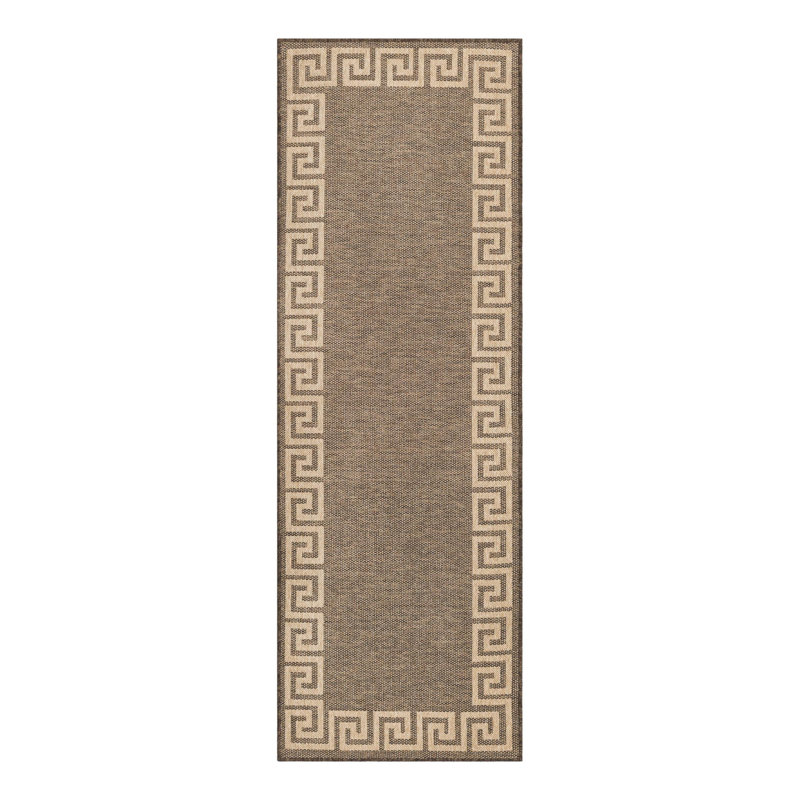 Geometric Indoor Rug, Runner 2'9" x 8'