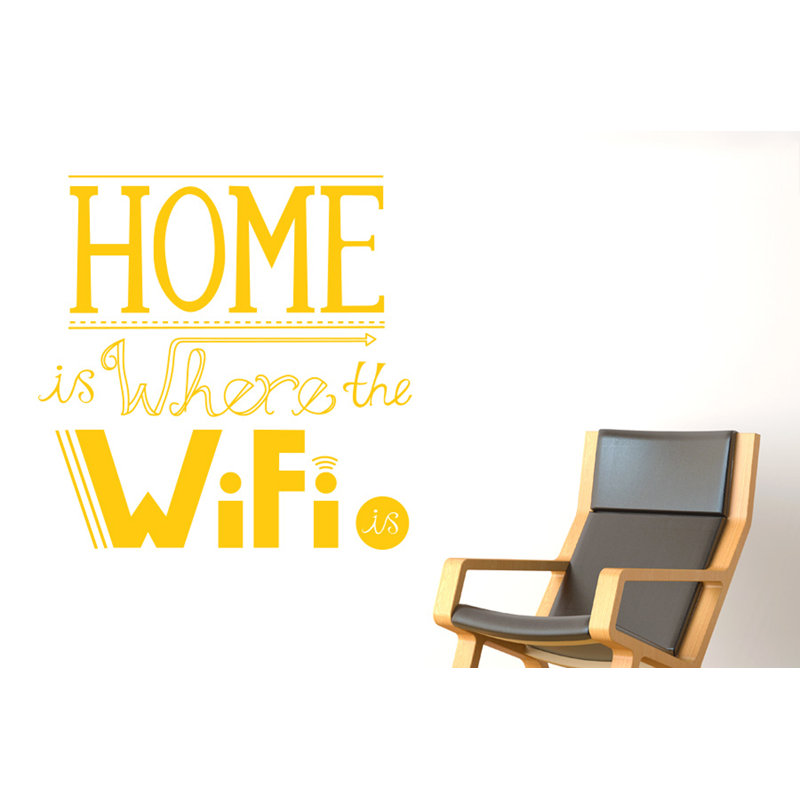 Wall Decal, Dark Yellow