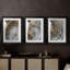 ABSTRACT Series CCLX III - Impression sur mesure avec cadre de qualité supérieure - 3 pièces-1845128160-1845128190