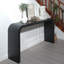 Console, table d'entrée de 59 po, table de style cascade courbée-833671869