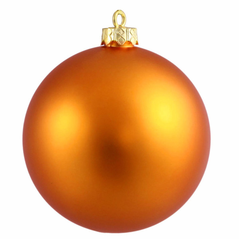 Décoration de boule décorative des Fêtes, L 10 po x P 10 po, Noir de jais, 1