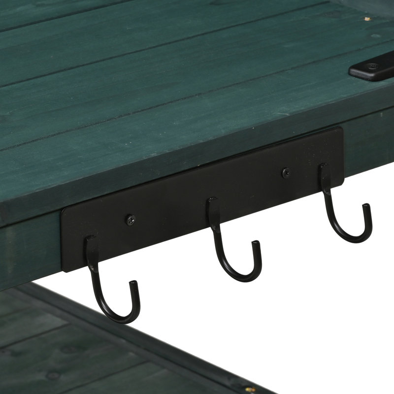 Ceballos 50.2'' W Manufactured Wood, Vert