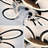 25in Modern Flower LED Ceiling Fan Light