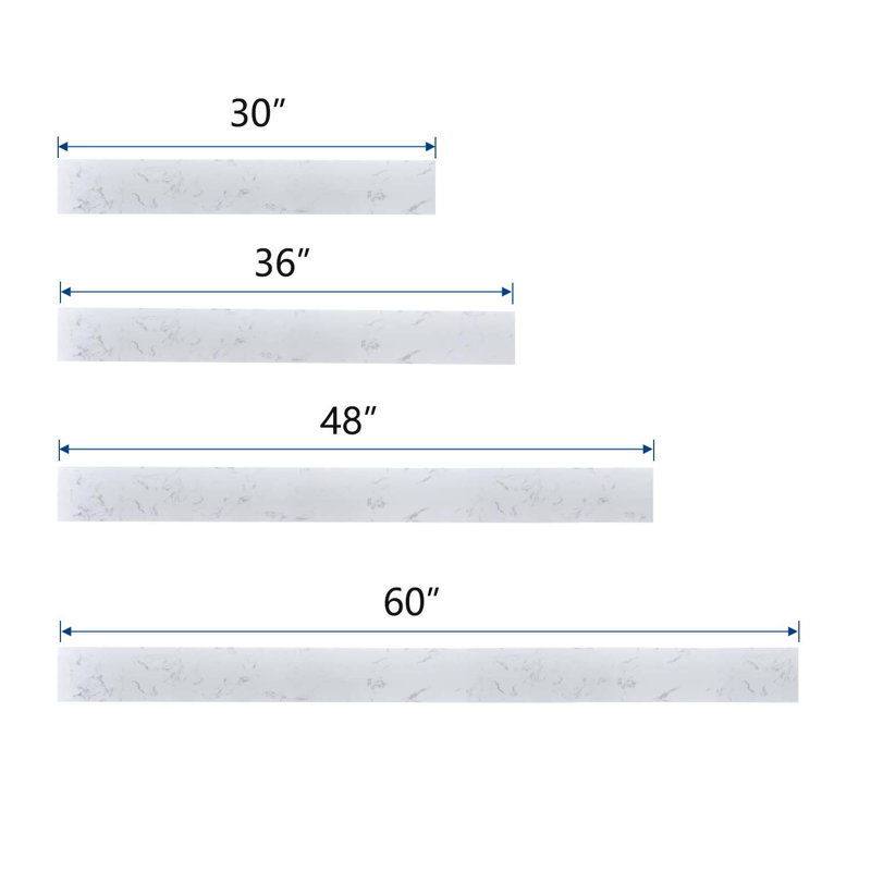 36 inch Carrara White Backsplash for Bathroom Vanity Top