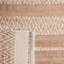 Tapis rayé fabriqué à la main Jekia en naturel / ivoire-1303923294